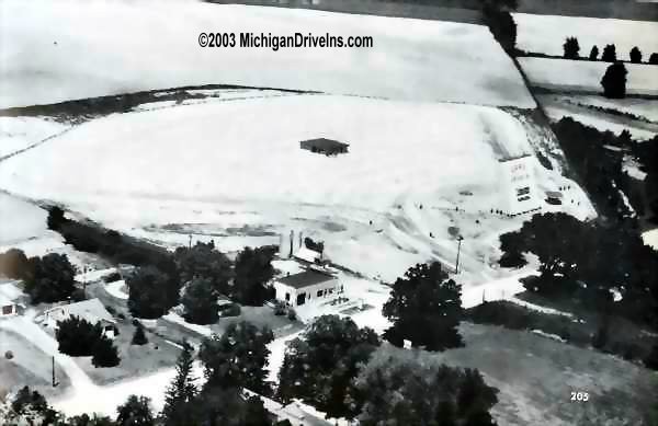 Caro Drive-In Theatre - Caro Aerial 1950-51 Theatre Catalog